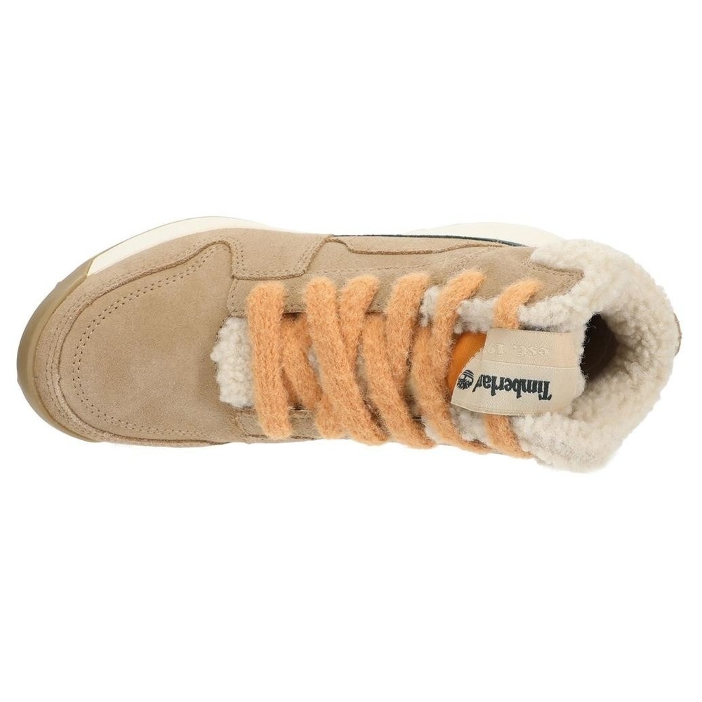 Timberland® (Women's 8.5) Retro Swift™ Sherpa Suede Shoes in Khaki - $110 - Picture 9 of 9